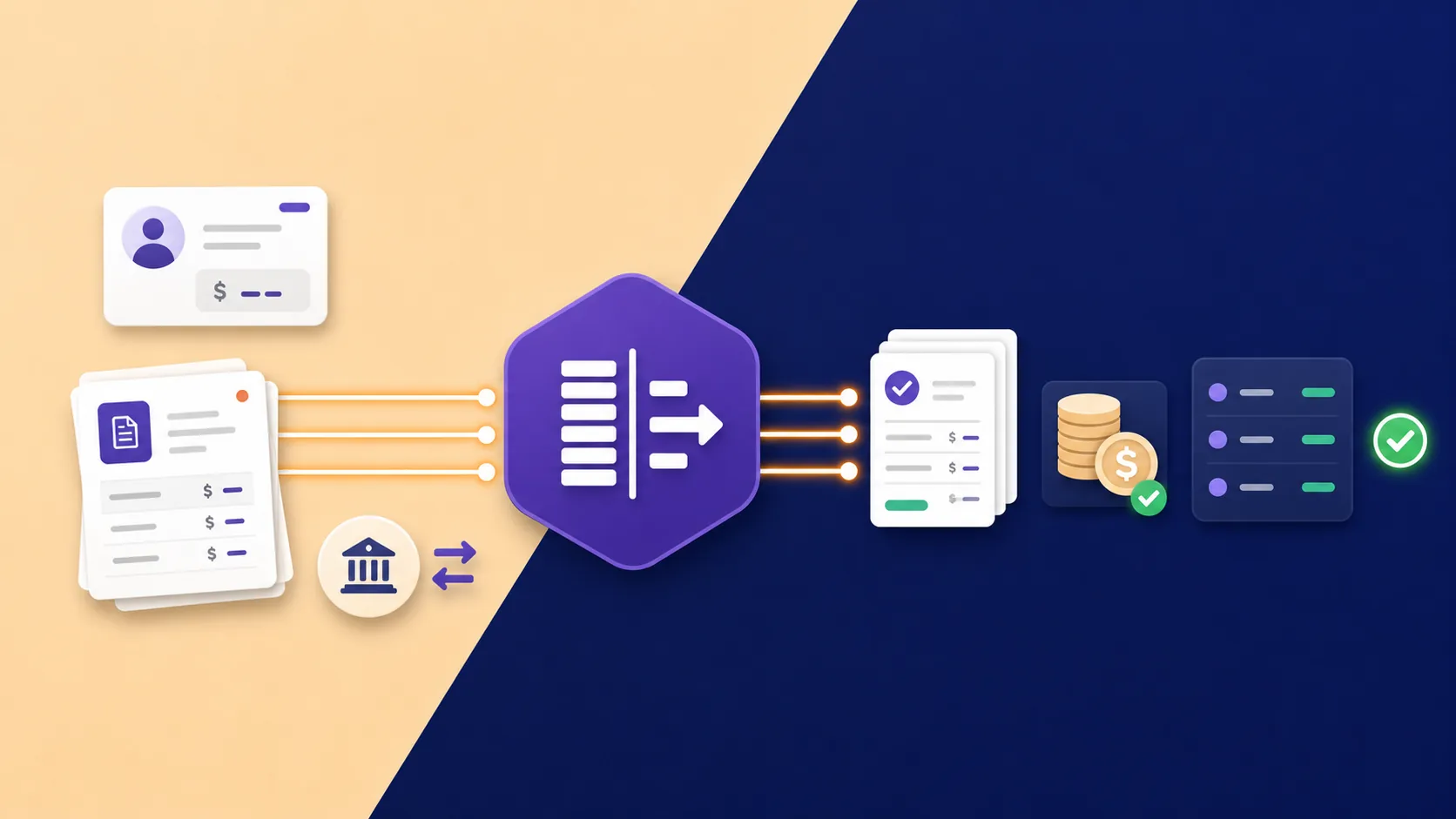 Customer Ledger accounts receivable workflow illustration